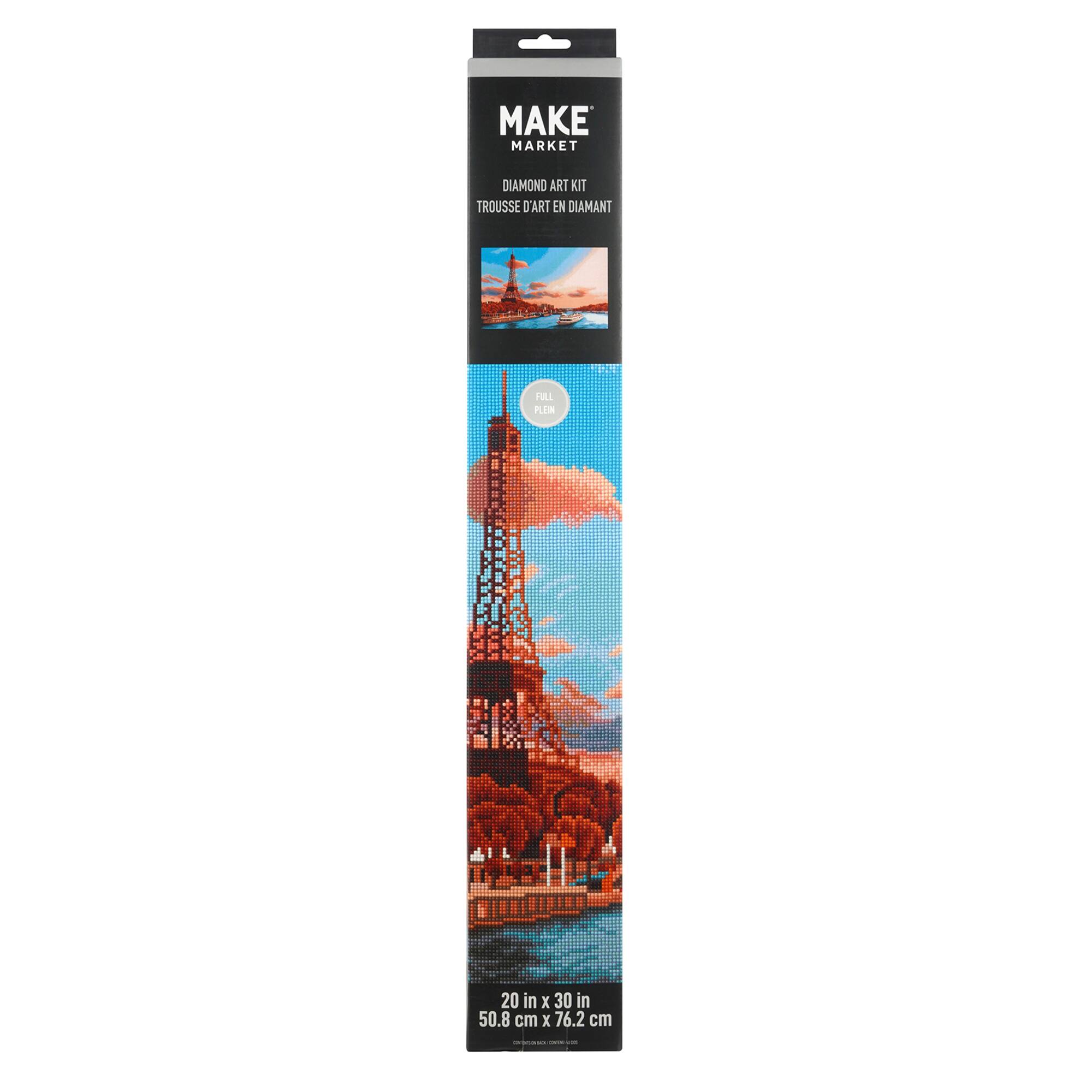 Eiffel Tower River Diamond Art Kit by Make Market®